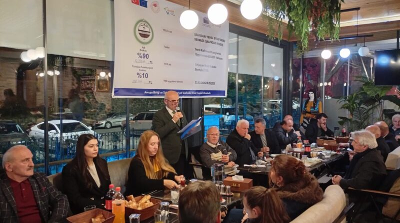 Şalpazarı YEG Üye ve Çalışanlarına Yönelik IPARD Eğitimi verildi.